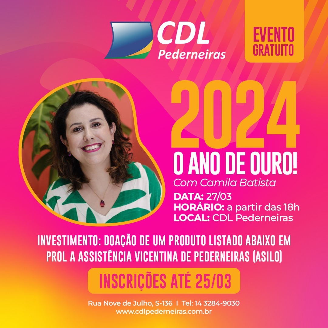 HAPPY HOUR NA CDL PEDERNEIRAS, 28/03 as 18h!