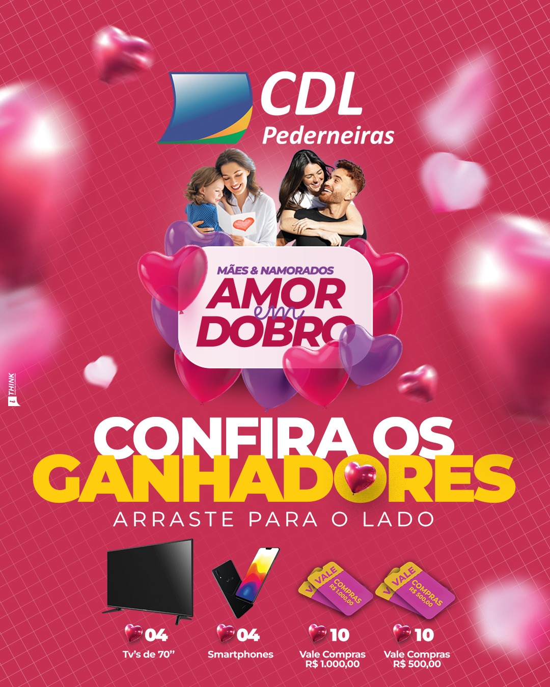 Confira a relação dos ganhadores da Promoção 